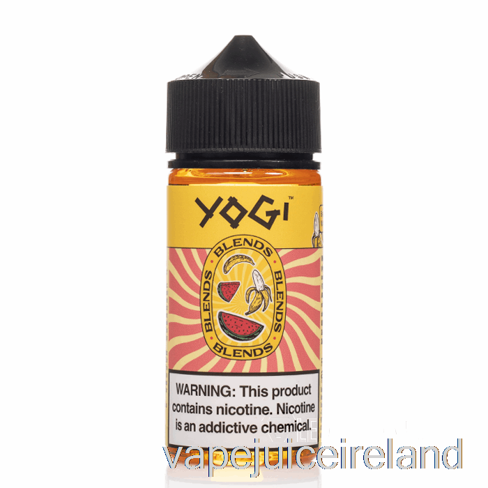 Vape Juice Banana Watermelon Ice - Yogi Blends - 100mL 6mg
